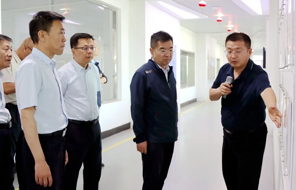 省農(nóng)業(yè)農(nóng)村廳副廳長李志榮到甘肅前進(jìn)集團(tuán)調(diào)研